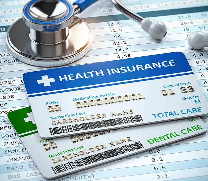 Health and dental insurance cards